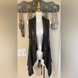 Bagatelle Black Sleeveless Vest